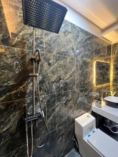 Chambre double avec salle de bains privative — VENUS APARTMENT Khâm Thiên
